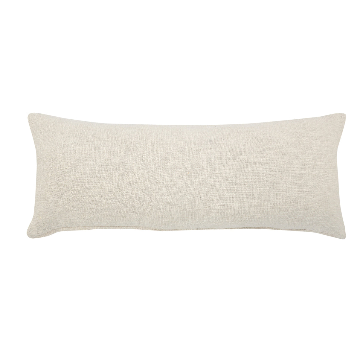 Sevita Beverly Fringed Solid Lumbar Throw Pillow
