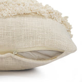 Sevita Beverly Fringed Solid Lumbar Throw Pillow