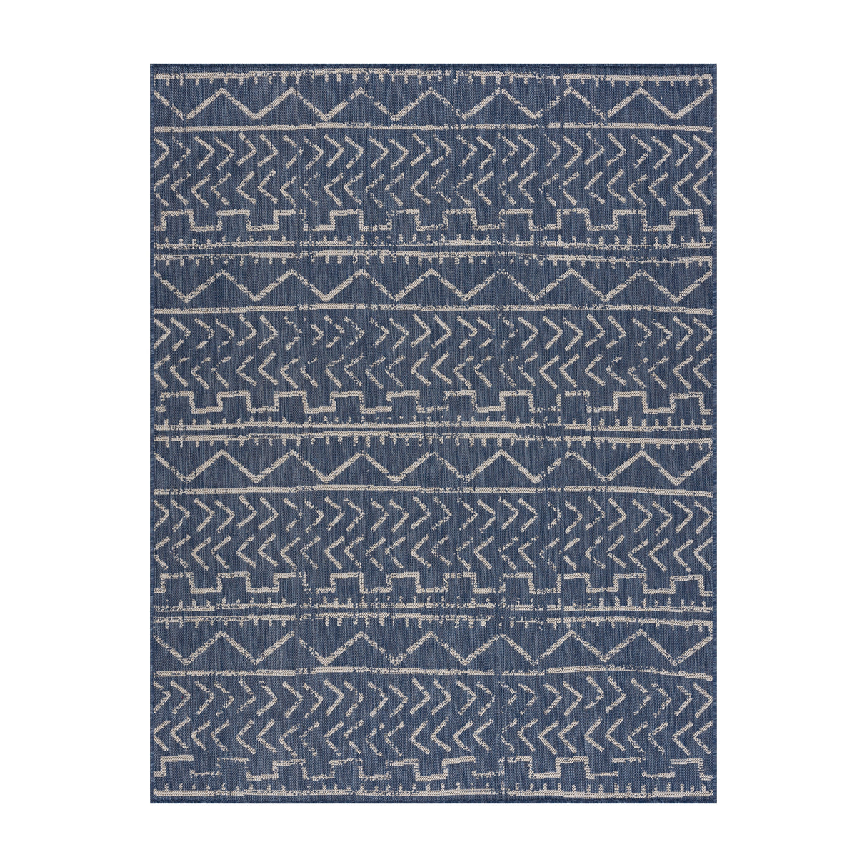 Beverly Rug Blue Trellis Indoor Outdoor Area Rug