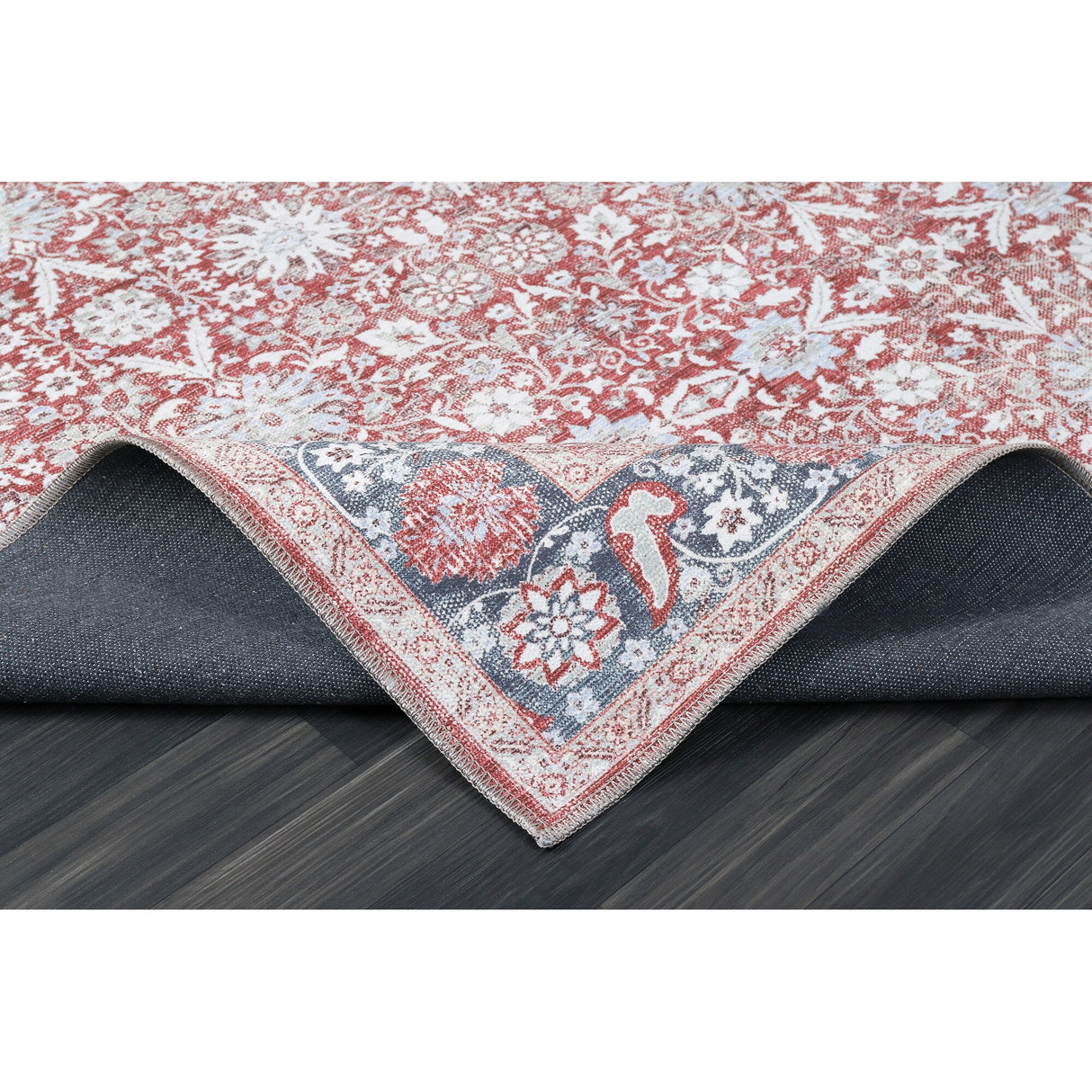 Vintage Traditional Machine Washable Non Slip Area Rugs for Living Room Bedroom Kitchen