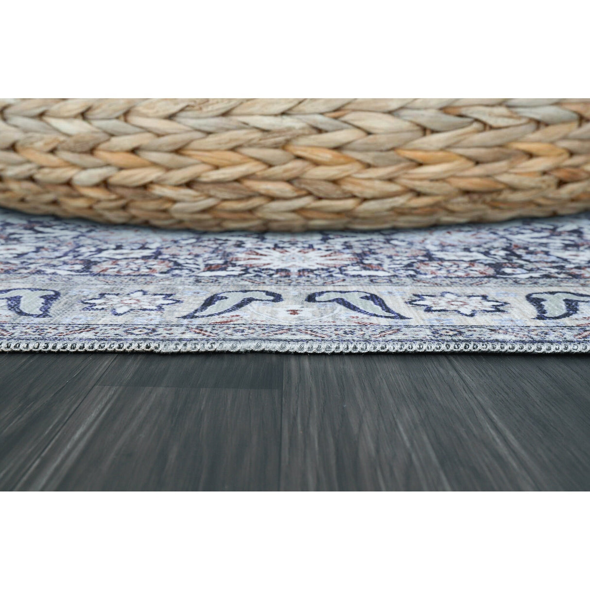 Vintage Traditional Machine Washable Non Slip Area Rugs for Living Room Bedroom Kitchen