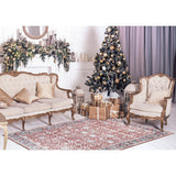 Vintage Traditional Machine Washable Non Slip Area Rugs for Living Room Bedroom Kitchen