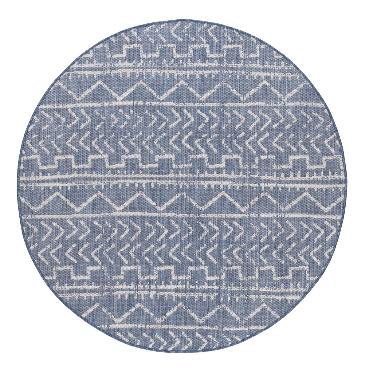 Beverly Rug Blue Trellis Indoor Outdoor Area Rug