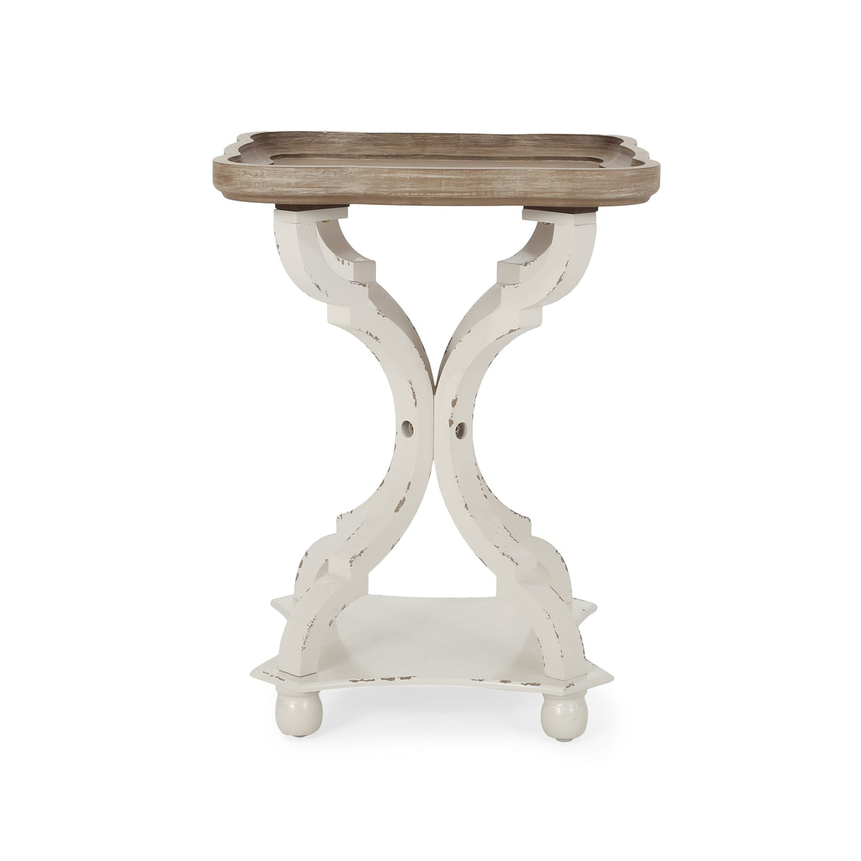 Bevier French Country Accent Table with Square Top by Christopher Knight Home