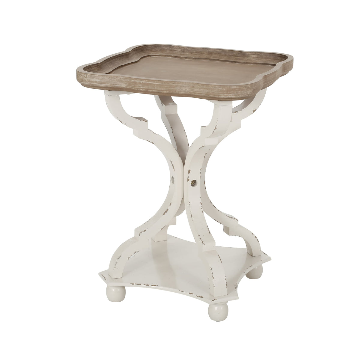 Bevier French Country Accent Table with Square Top by Christopher Knight Home