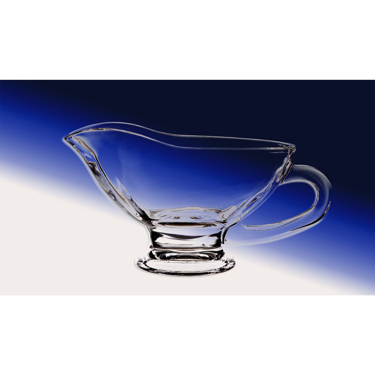 Bezrat Crystal Gravy Sauce Boat