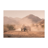 Bhenswara Rajasthan India Photography Cars Desert Art Print/Poster