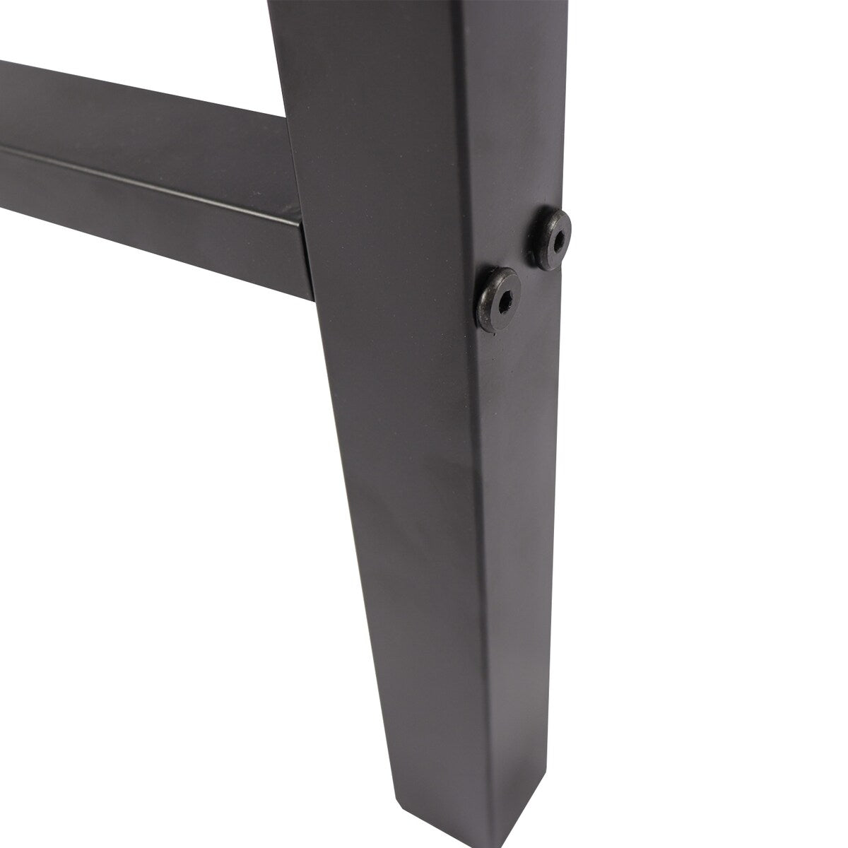Bi-Metal Bed Frame With Wooden Slats This Bed Has A Clean, Classic Silhouette That Exudes Subtle And Elegant Tones