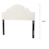 Bianca Adjustable Full/Queen Studded Fabric Headboard by Christopher Knight Home