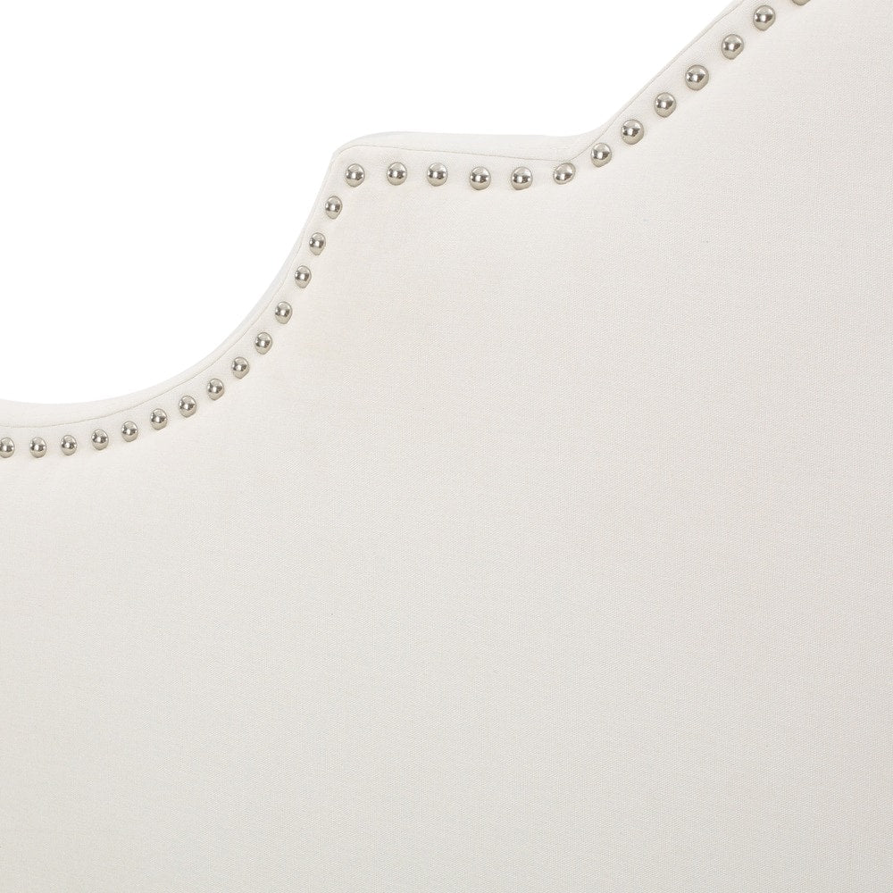 Bianca Adjustable Full/Queen Studded Fabric Headboard by Christopher Knight Home