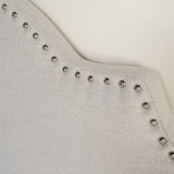 Bianca Adjustable Full/Queen Studded Fabric Headboard by Christopher Knight Home