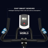 Bicycle Cycling Fitness Gym Exercise Stationary Bike Cardio Workout Home Indoor - 43.3x19.68x44.88in