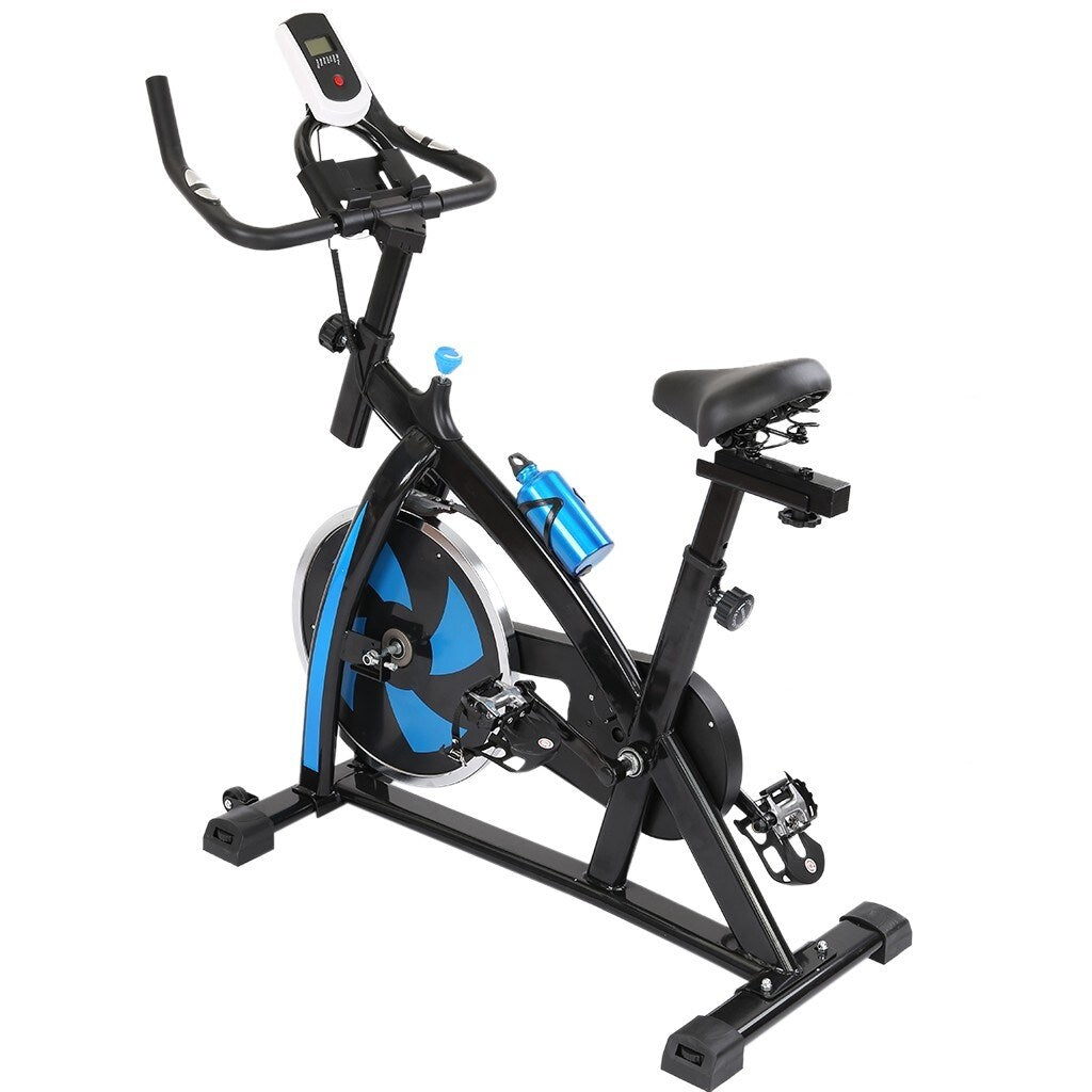 Bicycle Cycling Fitness Gym Exercise Stationary Bike Cardio Workout Home Indoor - 43.3x19.68x44.88in
