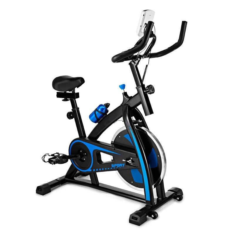 Bicycle Cycling Fitness Gym Exercise Stationary Bike Cardio Workout Home Indoor - 43.3x19.68x44.88in