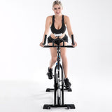 Bicycle Cycling Fitness Gym Exercise Stationary Bike Cardio Workout Home Indoor - 43.3x19.68x44.88in