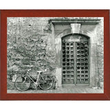 Bicycle & Door, Yverdon, Switzerland 04-MONNAG112377 Print 20"x25" by Monte Nagler
