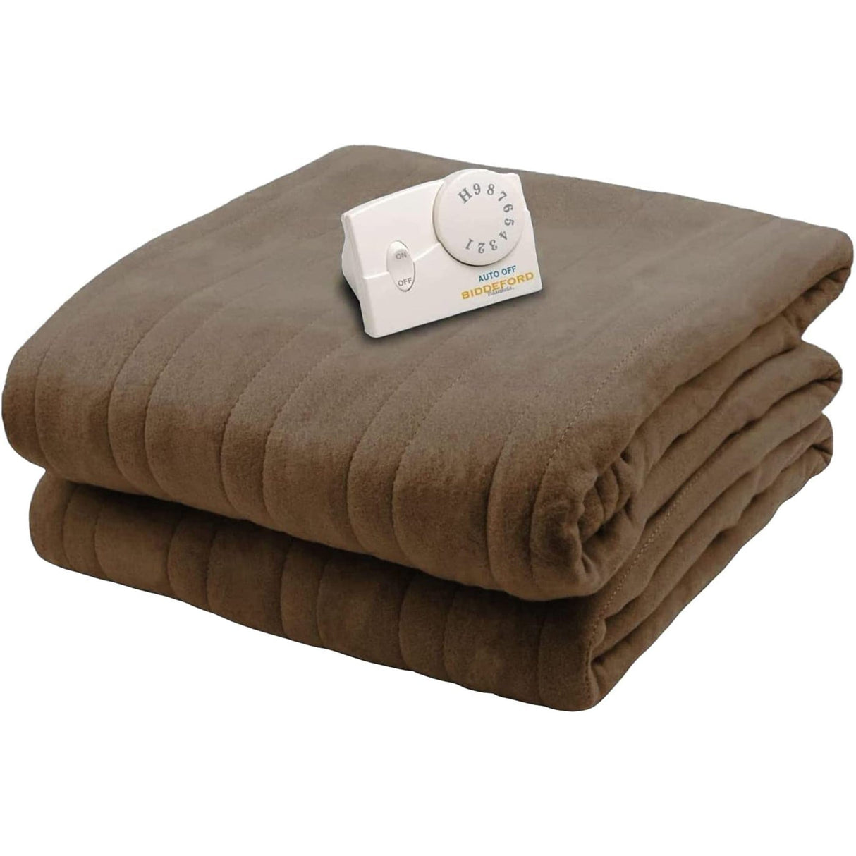 Biddeford Comfort Knit Electric Blanket - Queen Size, Chocolate