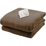 Biddeford Comfort Knit Electric Blanket - Queen Size, Chocolate