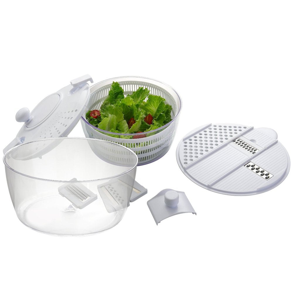 Big Boss Vegetable Grater and Salad Spinner 8-piece Set