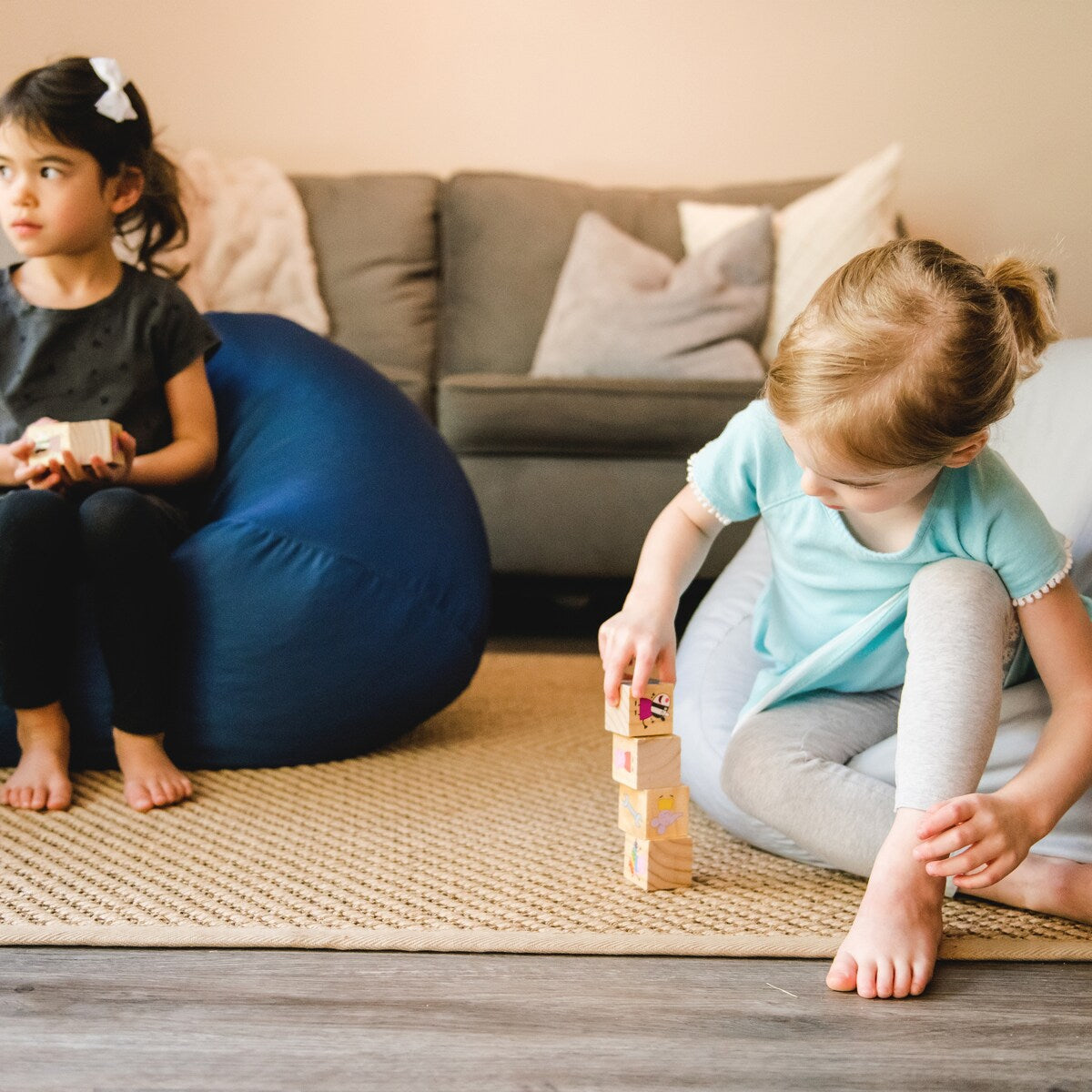 Big Joe Dot Bean Bag Chair, 2 Pack