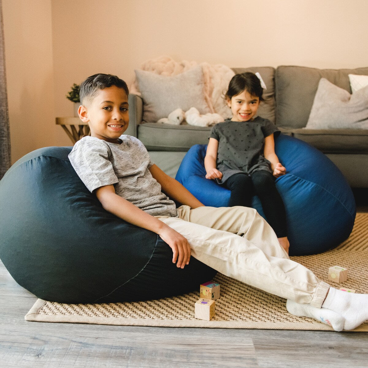 Big Joe Dot Bean Bag Chair, 2 Pack