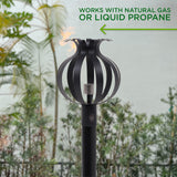 Big Kahuna Permanent Gas Tiki Torch