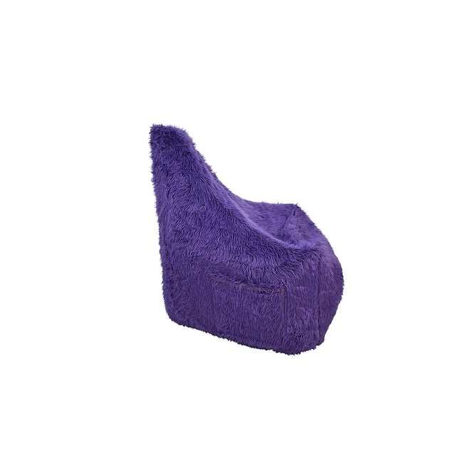 Big Mouth Faux Fur Inflatable Chair