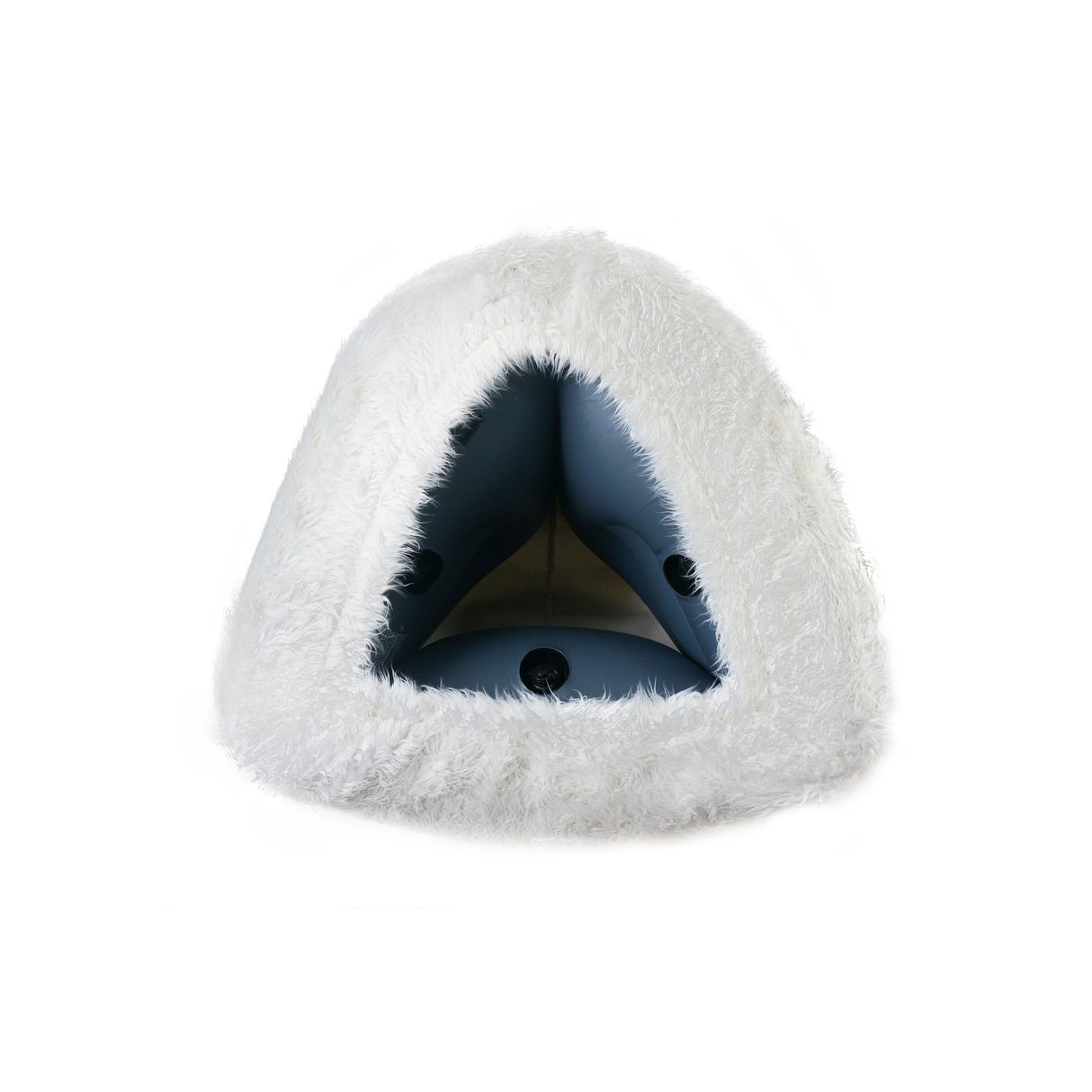 Big Mouth Faux Fur Inflatable Chair