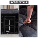 Big Power Lift Massage Recliner Chair for Elderly with Heated Vibration and USB Ports