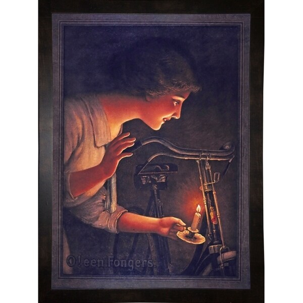 Bike 17-VINAPP116631 Print 20"x14.5" by Vintage Apple Collection