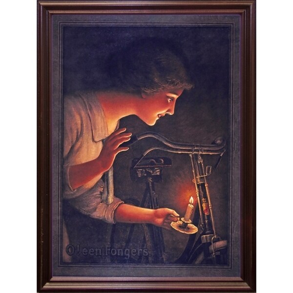 Bike 17-VINAPP116631 Print 20"x14.5" by Vintage Apple Collection