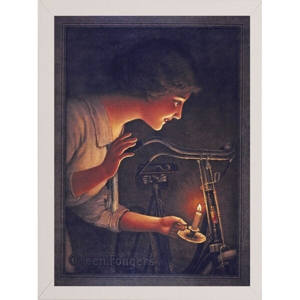 Bike 17-VINAPP116631 Print 20"x14.5" by Vintage Apple Collection