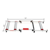 Bike Roller Trainer, Indoor Bicycle Roller Riding Platform - N/A