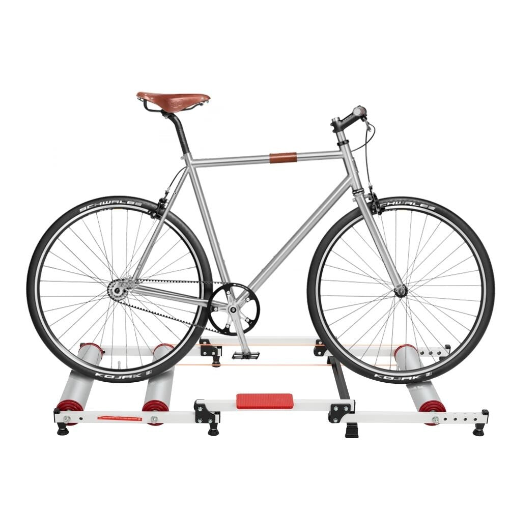 Bike Roller Trainer, Indoor Bicycle Roller Riding Platform - N/A