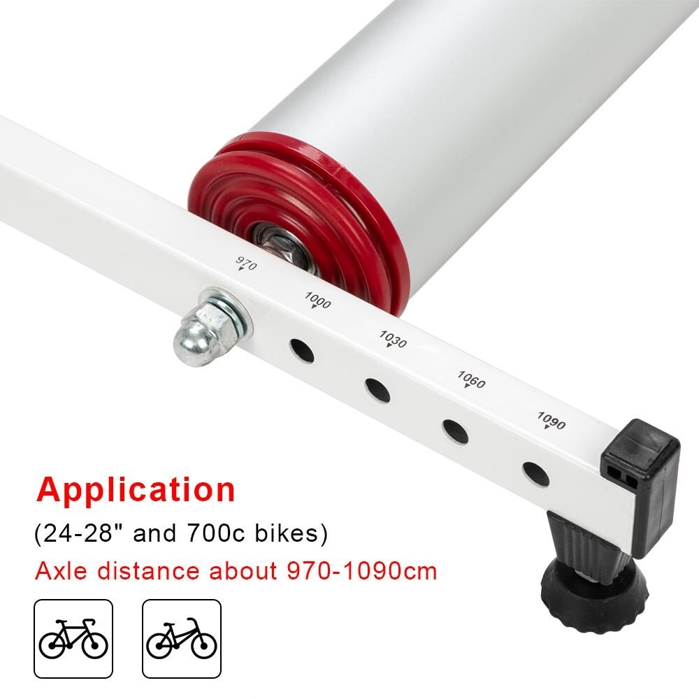 Bike Roller Trainer, Indoor Bicycle Roller Riding Platform - N/A