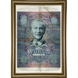 Bill Maher-VALBOC139197 Print 13.25"x9" by Val Bochkov