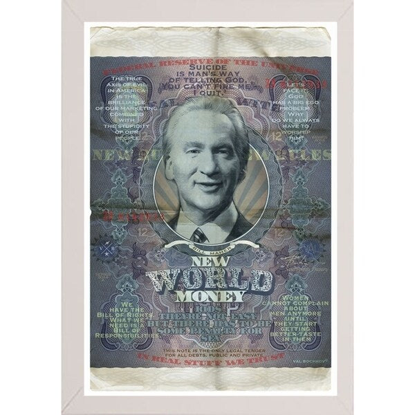 Bill Maher-VALBOC139197 Print 13.25"x9" by Val Bochkov