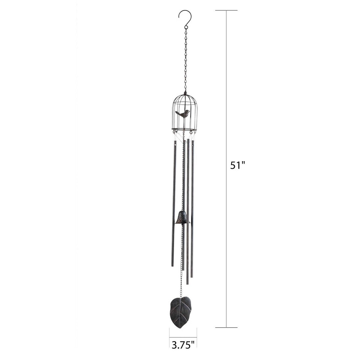 Bird Cage Wind Chime - One Size