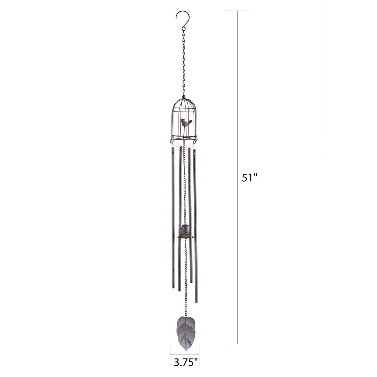 Bird Cage Wind Chime - One Size