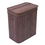 BirdRock Home Lidded Double Laundry Hamper