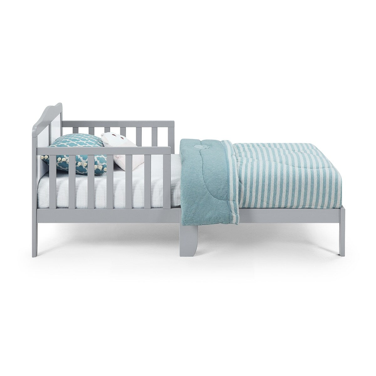 Birdie Toddler Bed Light Gray/White suitable for kids'bedroom