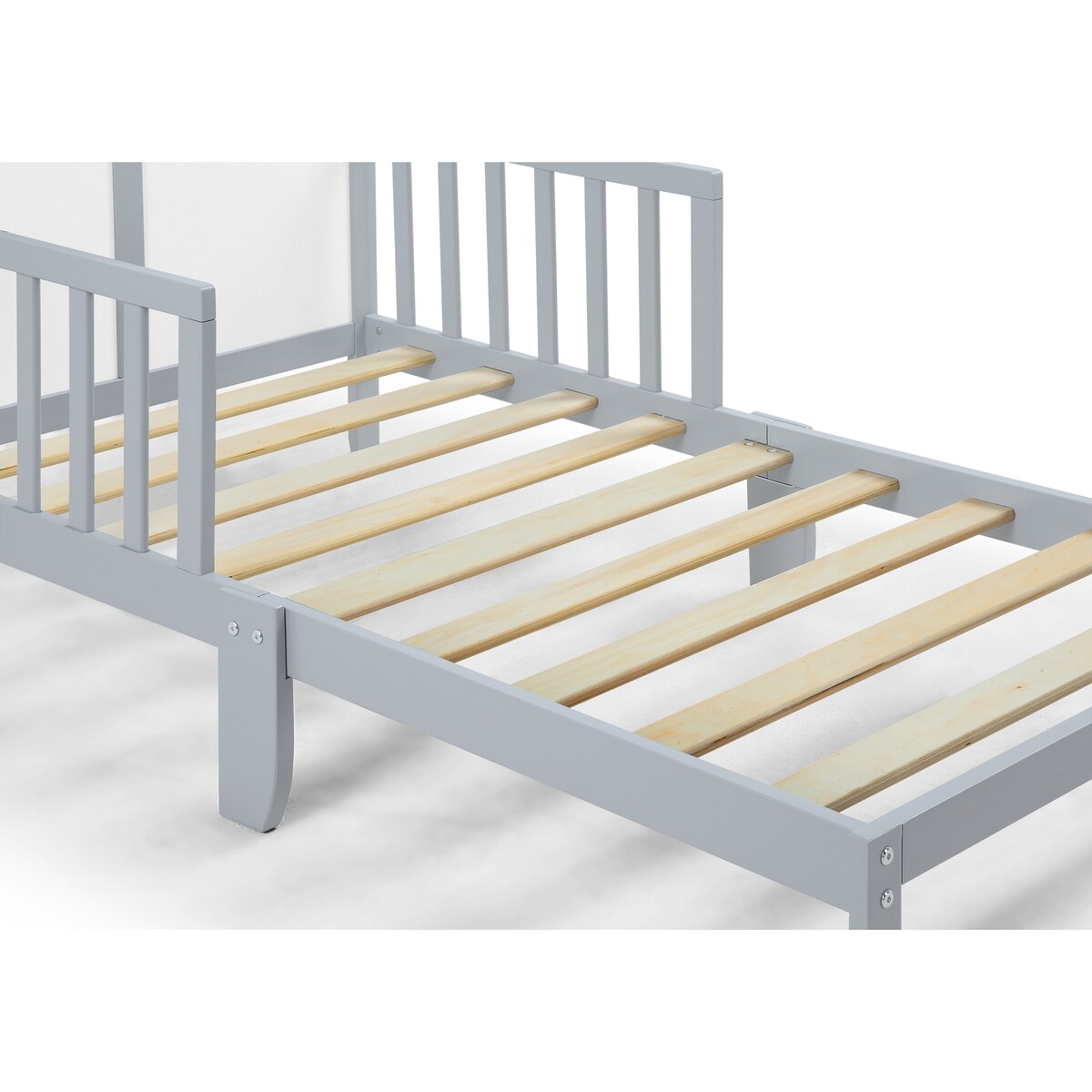 Birdie Toddler Bed Light Gray/White suitable for kids'bedroom