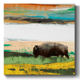 Bison Primary Decision-Gallery Wrapped Canvas