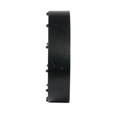 A&B Home Black 18-inch Roman Numeral Gear Wall Clock