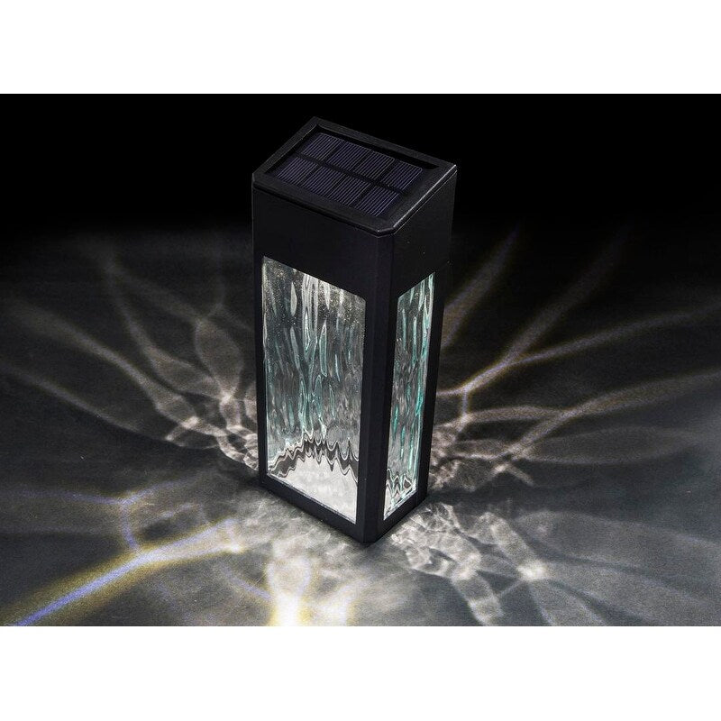 Classy Caps Black Aluminum Lancaster Deck & Wall Light (Set of 4)
