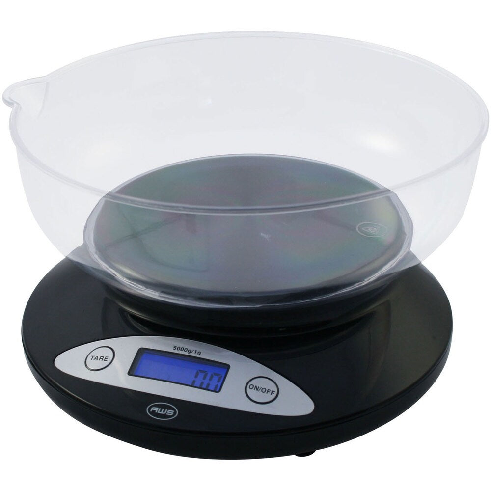 Black Bowl Kitchen Scale