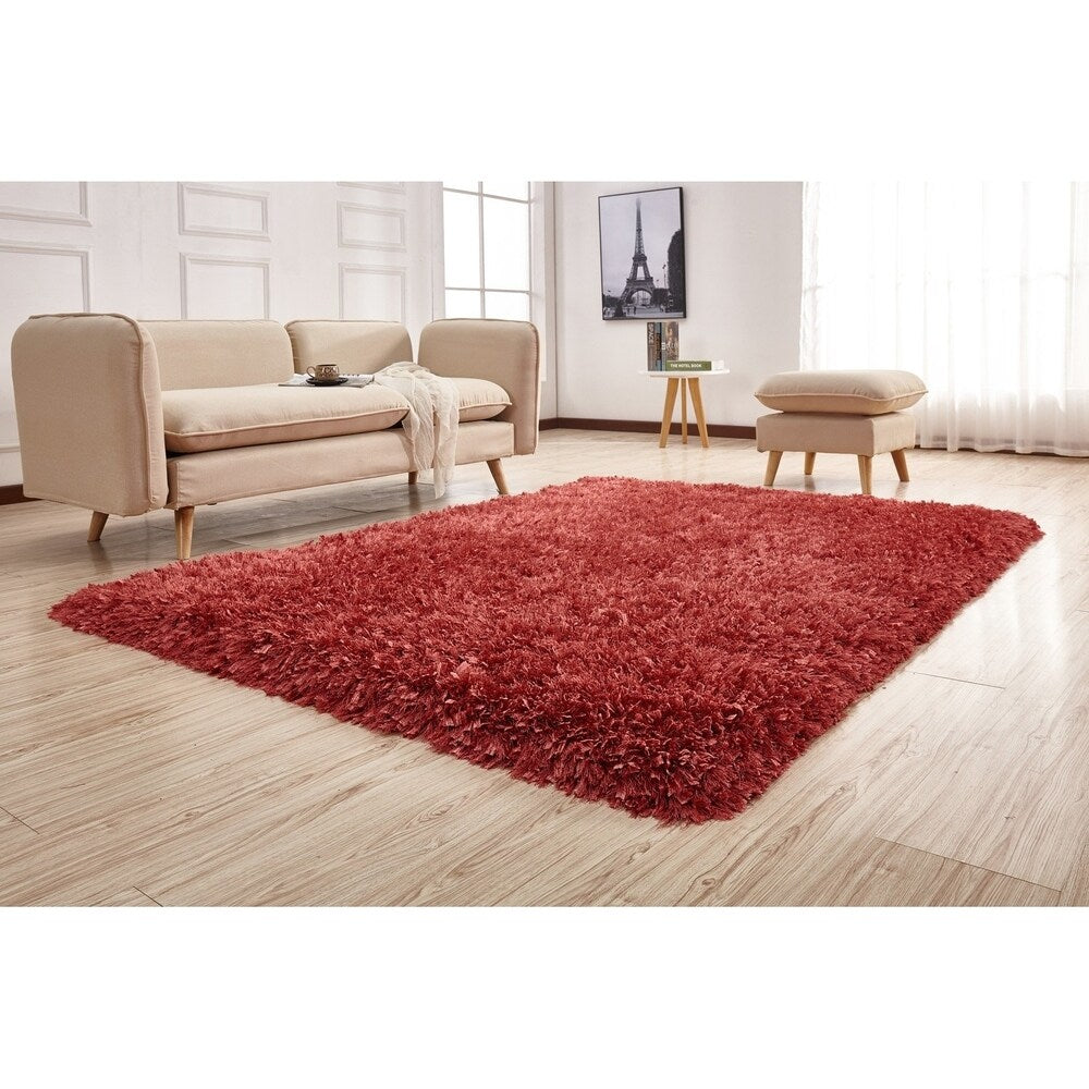 Black Contemporary 5x7 Area Rug - Big