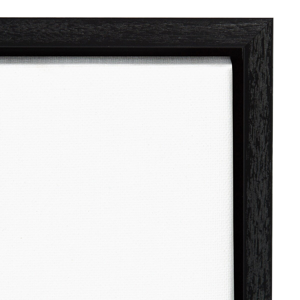 Black Flower by Treechild Framed Canvas Wall Art Print - Sylvie Black
