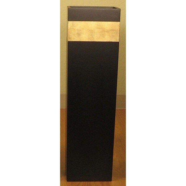Tapered 28-inch Black Vase and Branches