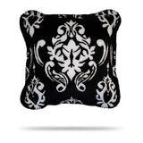 Denali Black Medallion/Black Pillow 18x18